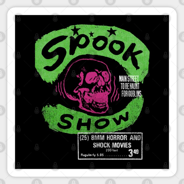 8MM Spook Show Sticker by UnlovelyFrankenstein